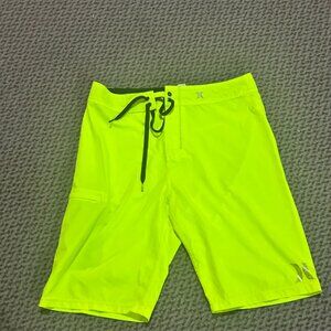 Hurley Phantom board shorts 29 neon yellow